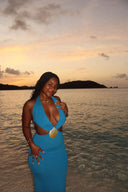 Seashell Maxi Dress - PepperMayo