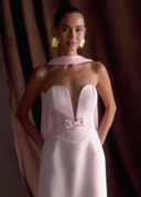 Strapless Suiting Mini Dress - Meshki