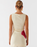 Happy Hour Mini Dress, Yellow - Peppermayo